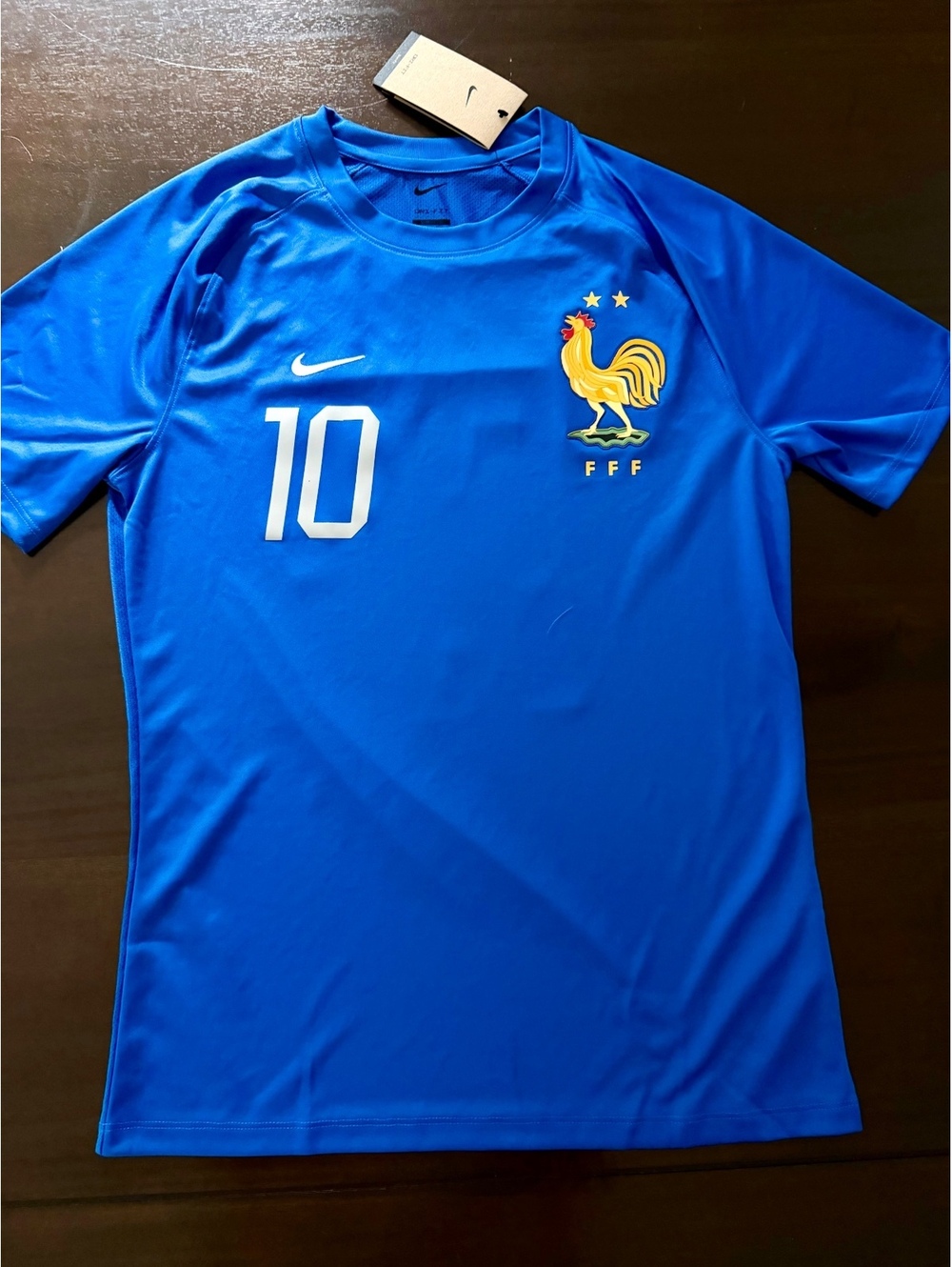 Nike France Blue Mbappe Jersey Large Medium
